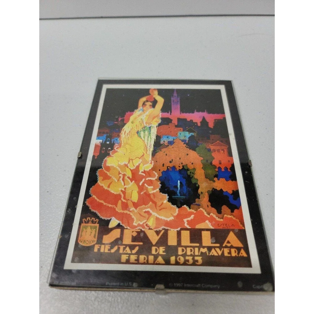 Seville Fair Spain 1933 Vintage Travel Wall Art 7